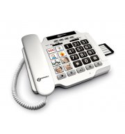 Telefon pro seniory a nedoslýchavé s fototlačítky Geemarc PhotoPhone 100