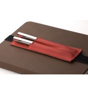 Kožené pouzdro na tužky a záložka Bookchair Walden