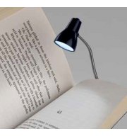 Připínací lampička na knihu Bookchair Little Lamp Bílá