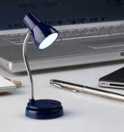 Připínací lampička na knihu Bookchair Little Lamp Modrá