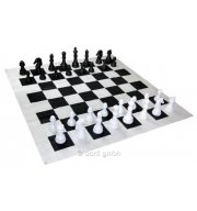 Zahradní šachy s rozměrnou hrací plochou 1,6 m