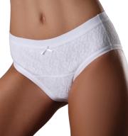 Inkontinenční fixační kalhotky dámské elegantní Suprima 1267 LaDonna Bavlna Bílá