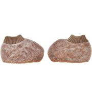 Zahřívací plyšové domácí papuče s širokým lemem