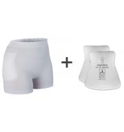 Ochrana krčku kalhotky s vyjímatelnými polštářky unisex Suprima 1490+2007