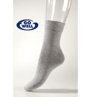 Zdravotní ponožky antimikrobiální GoWell MED X-Static
