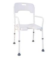 Židle do sprchy skládací s opěrkou Drive Medical DSF 130