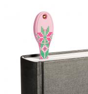 Připínací lampička na knihu Flexilight Icelandic Pink